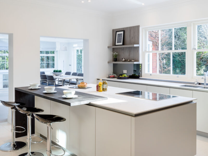 Modern kitchen with island