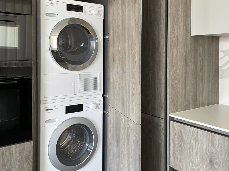 Hidden washer and dryer