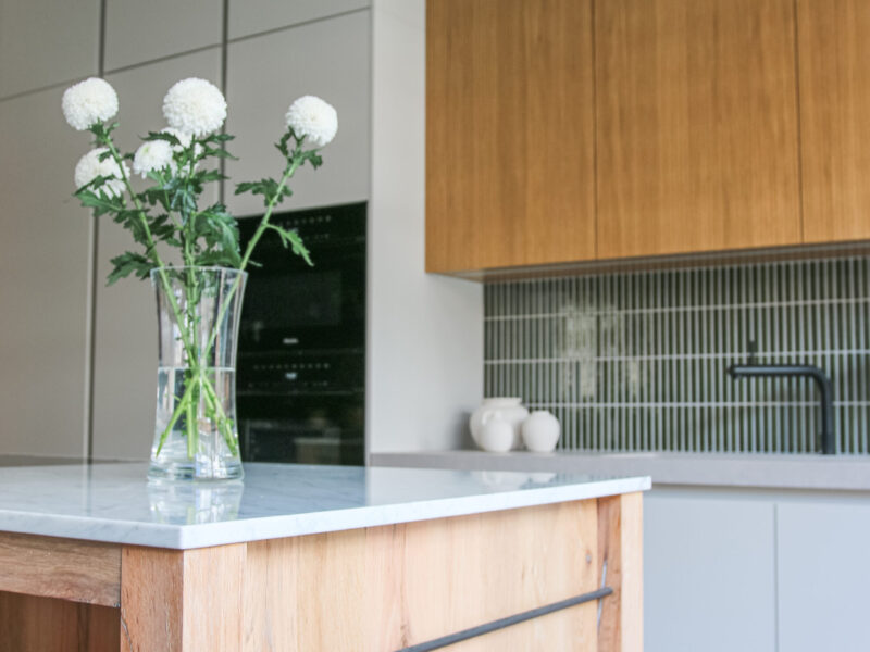 Modern kitchen island