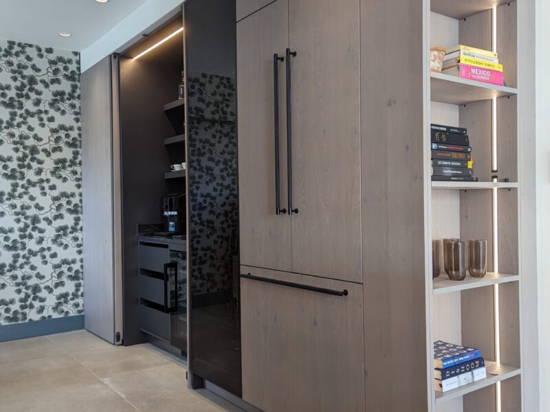Modern kitchen cabinetry